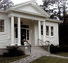 A schoolhouse becomes a library